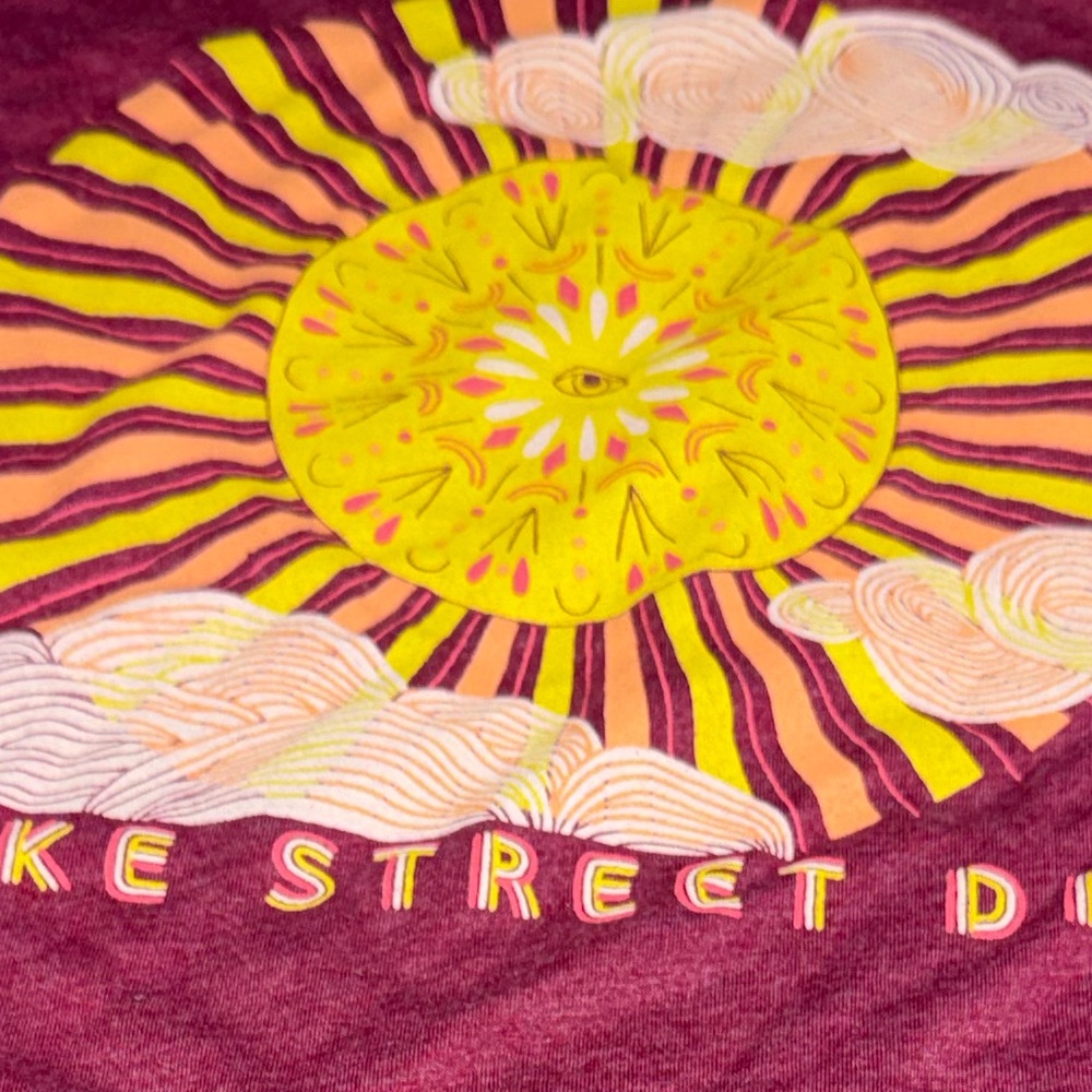 Lake Street Dive Graphic Tee Indie Band Tee Retro Sun Soft Womens L - Picture 6 of 6